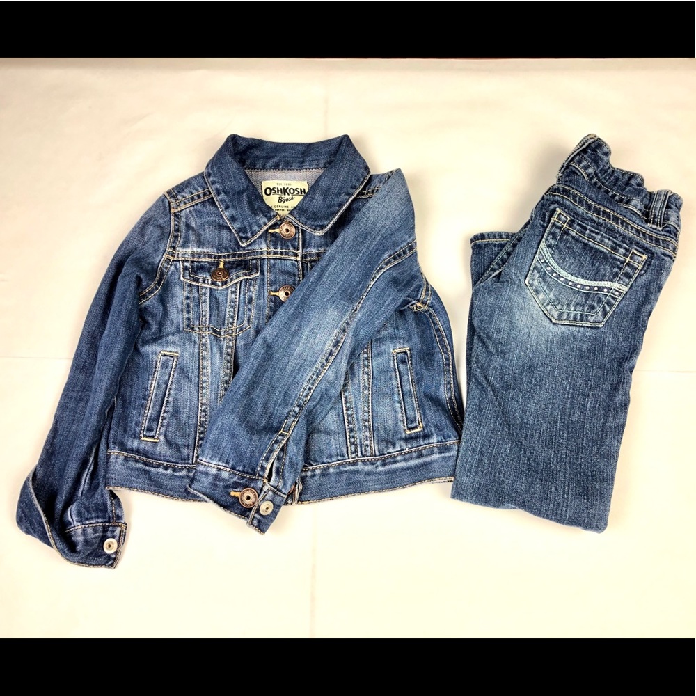 OshKosh Full Jean Outfit 4T